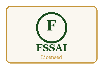 FSSAI Licensed certificate
